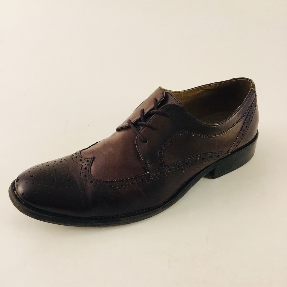 Sonoma Men's Brown WingTip Oxford 9.5